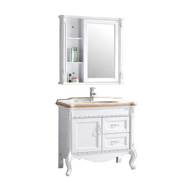 New design bathroom corner sink cabinet bathroom drawer cabinet