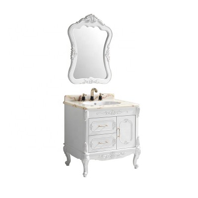 New Style and simple fashion pvc bathroom vanity cabinet