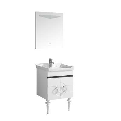 New french style bathroom pvc cabinet for bathroom vanity