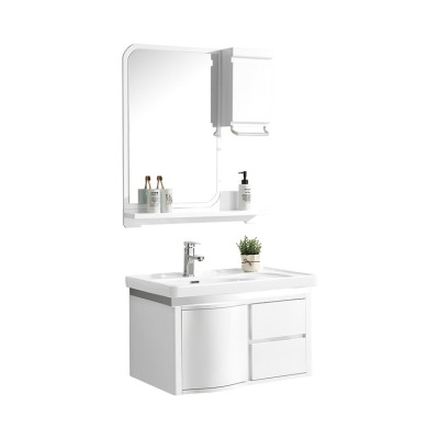 new product mirror floor mounted bathroom cabinet pvc bathroom cabinet