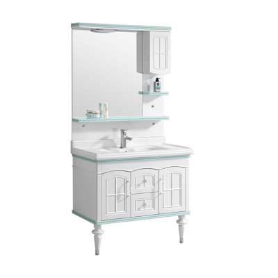 Plastic mirror bathroom design cabinets