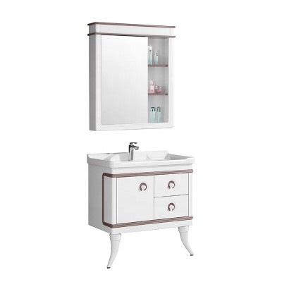 pvc white best selling  aluminum bathroom mirror cabinet