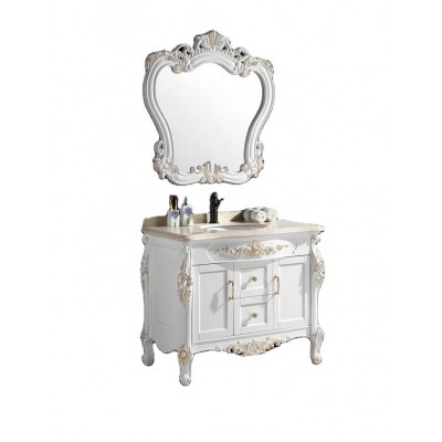 European-style bathroom cabinet, bathroom overall washbasin countertop, vanity combination bathroom cabinet